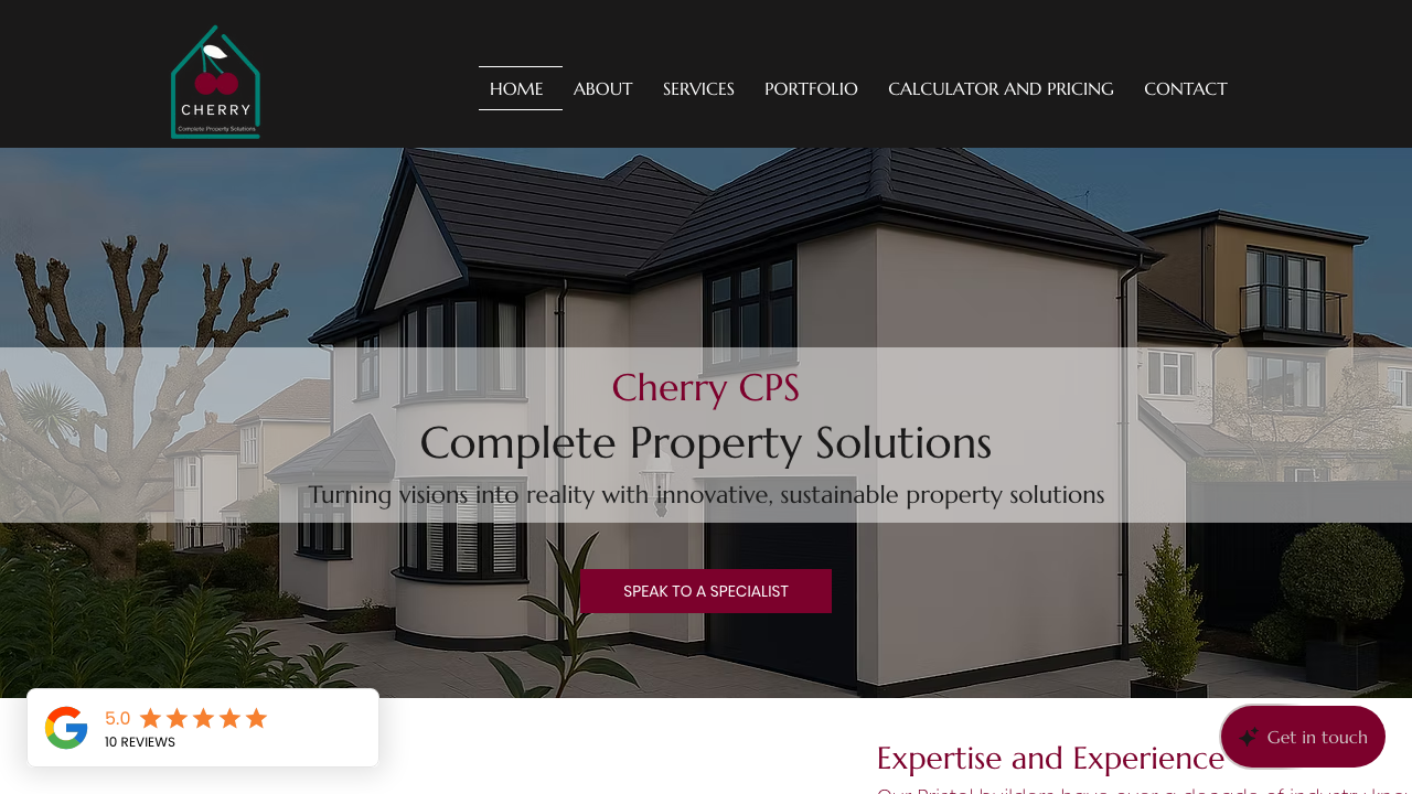 CHERRY CPS LTD website preview