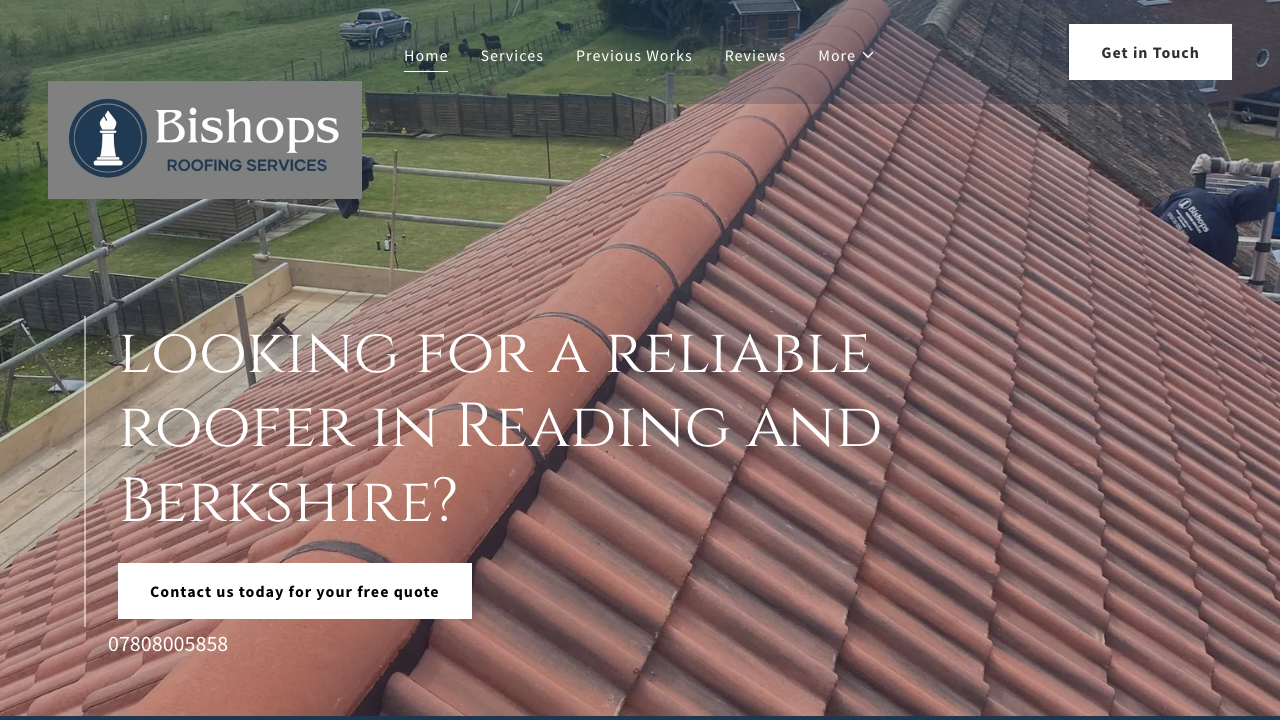 BISHOPS ROOFING SERVICES LIMITED website preview