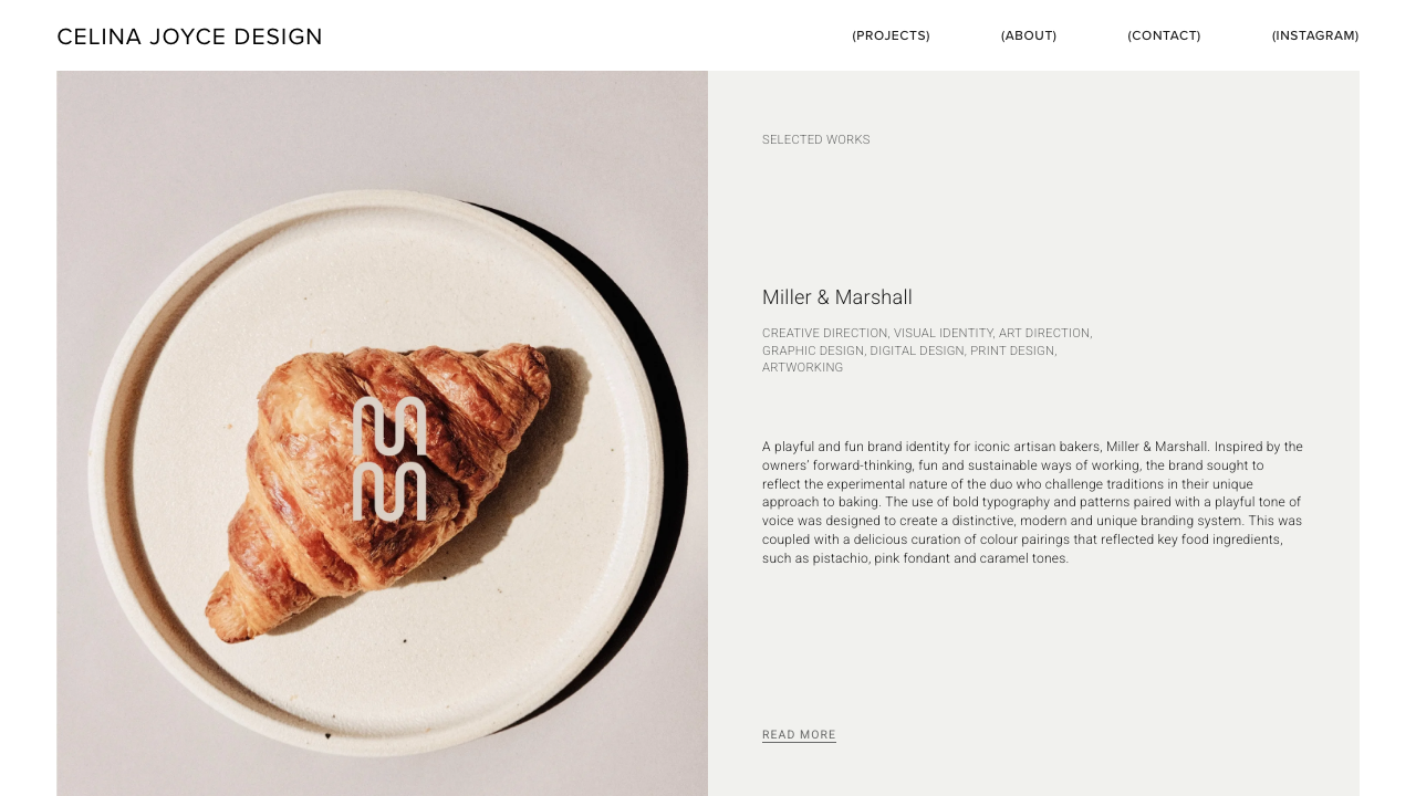 CELINA JOYCE LIMITED website preview