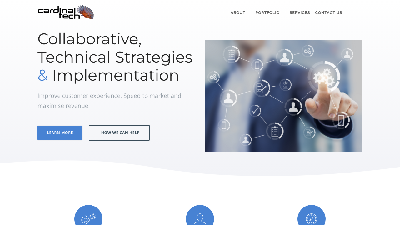 CARDINAL TECHNOLOGY LTD website preview