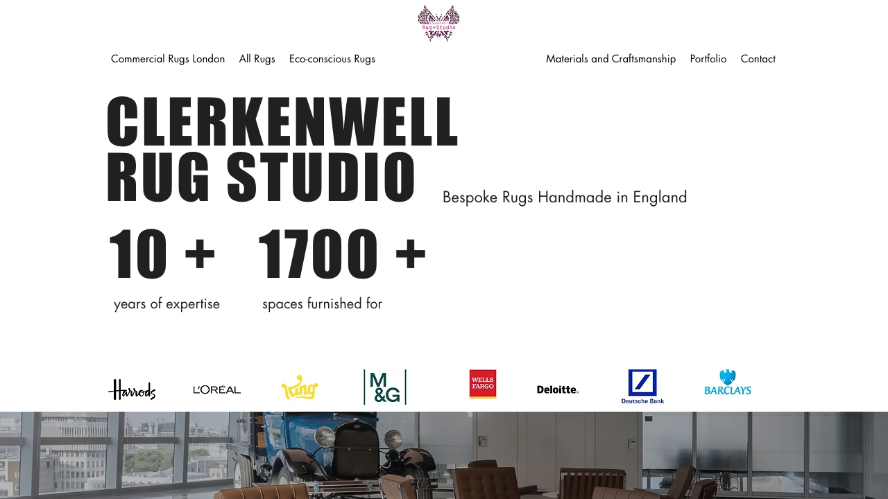 CLERKENWELL RUG STUDIO LIMITED website preview