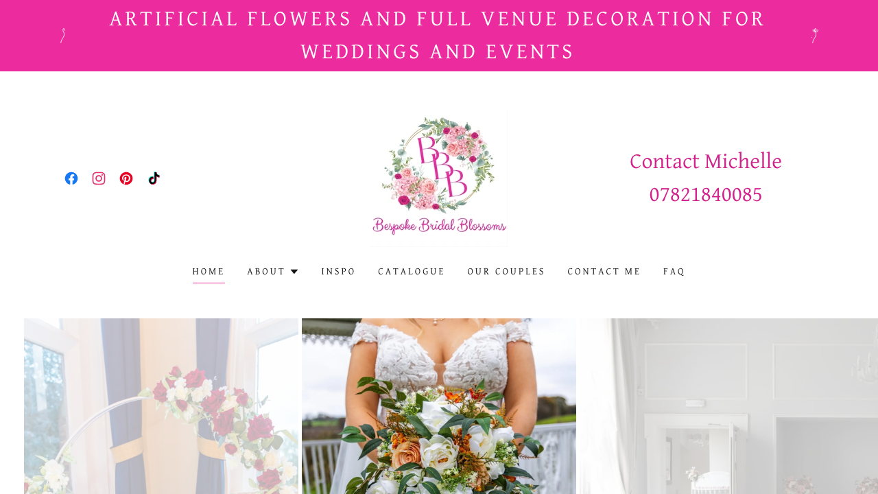 BESPOKE BLOOMS LIMITED website preview