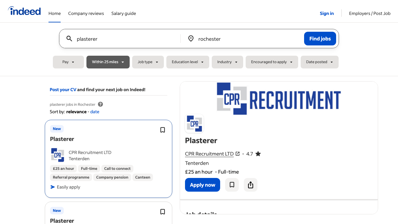 CARDOS PLASTERING LTD website preview