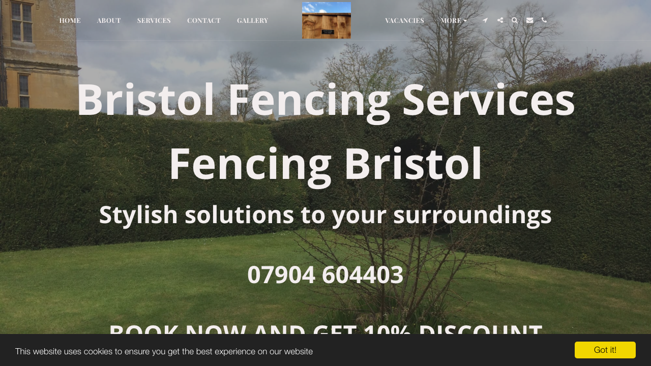 FENCING SERVICES LIMITED website preview