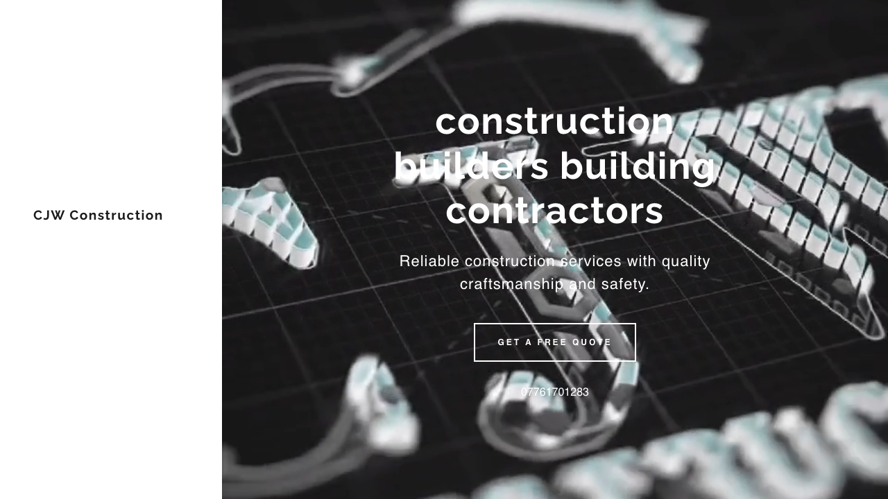 CJA CONSTRUCTION (NW) LTD website preview