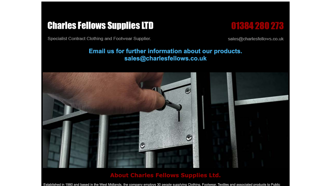 CHARLES FELLOWS SUPPLIES LIMITED website preview