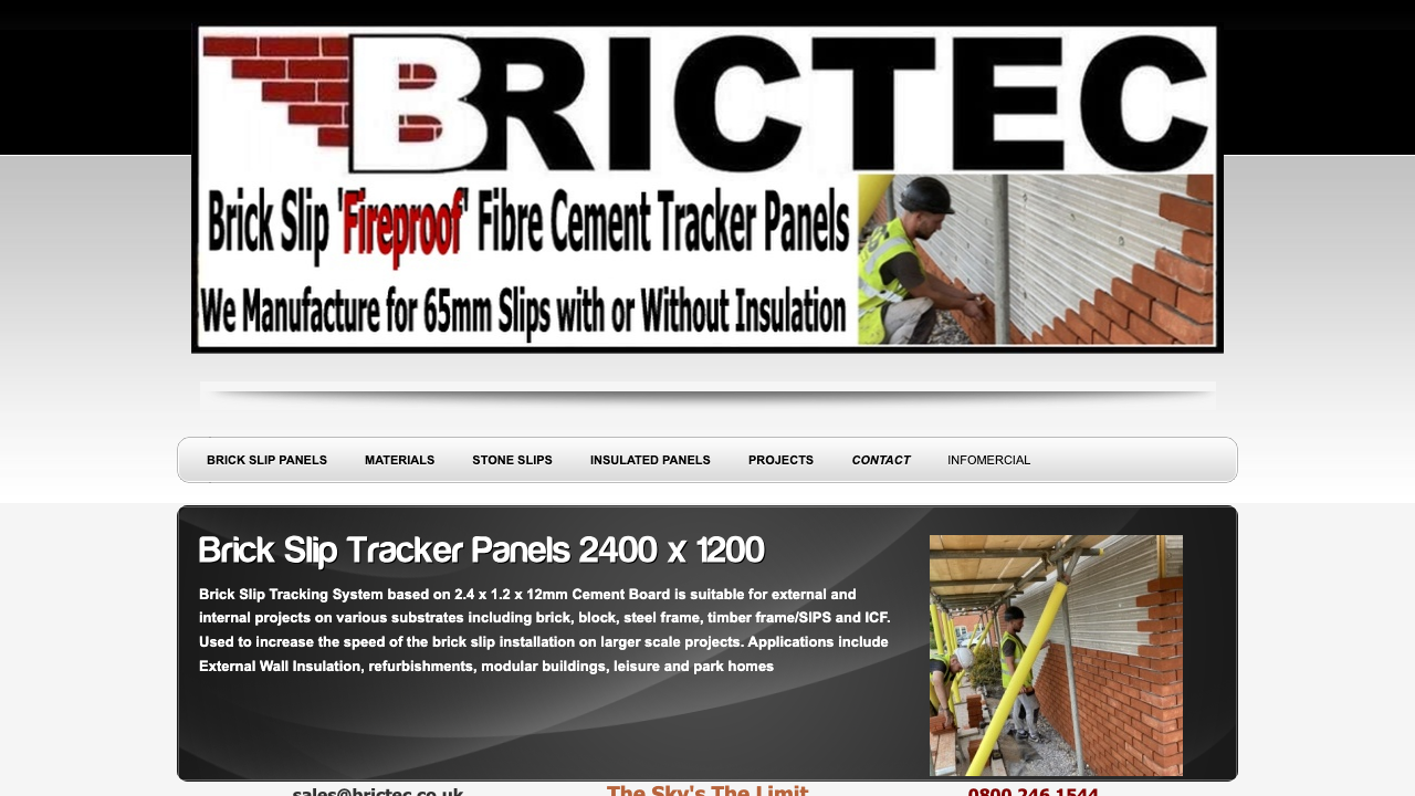 BRICTEC SYSTEMS LTD website preview