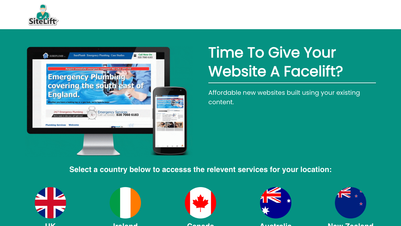 CG PLUMBING & HOME SERVICES LTD website preview