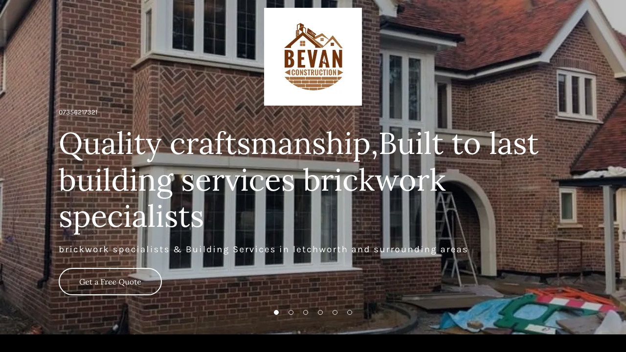 BEVAN CONSTRUCTION LIMITED website preview