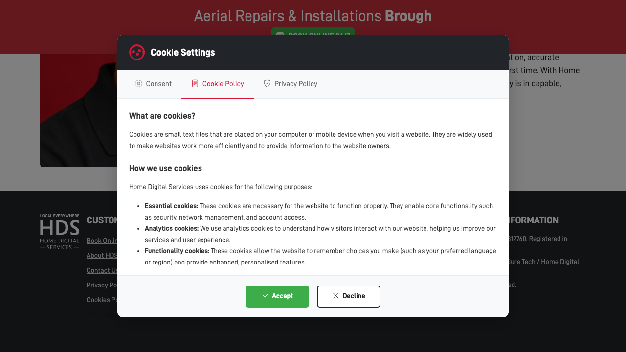 BROUGH TECHNICAL SOLUTIONS LTD website preview