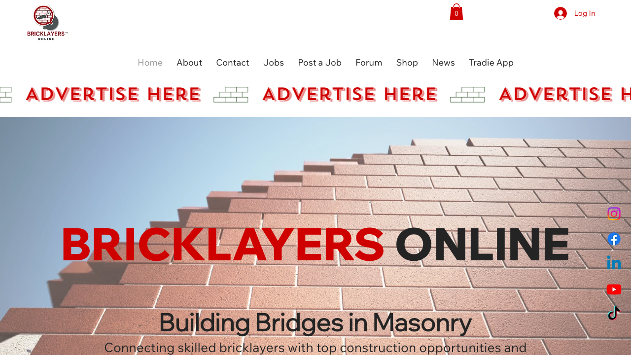 BRICKLAYERS ONLINE LTD website preview