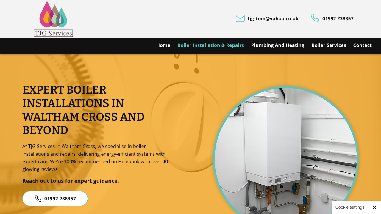 BOILER INSTALL LTD website preview