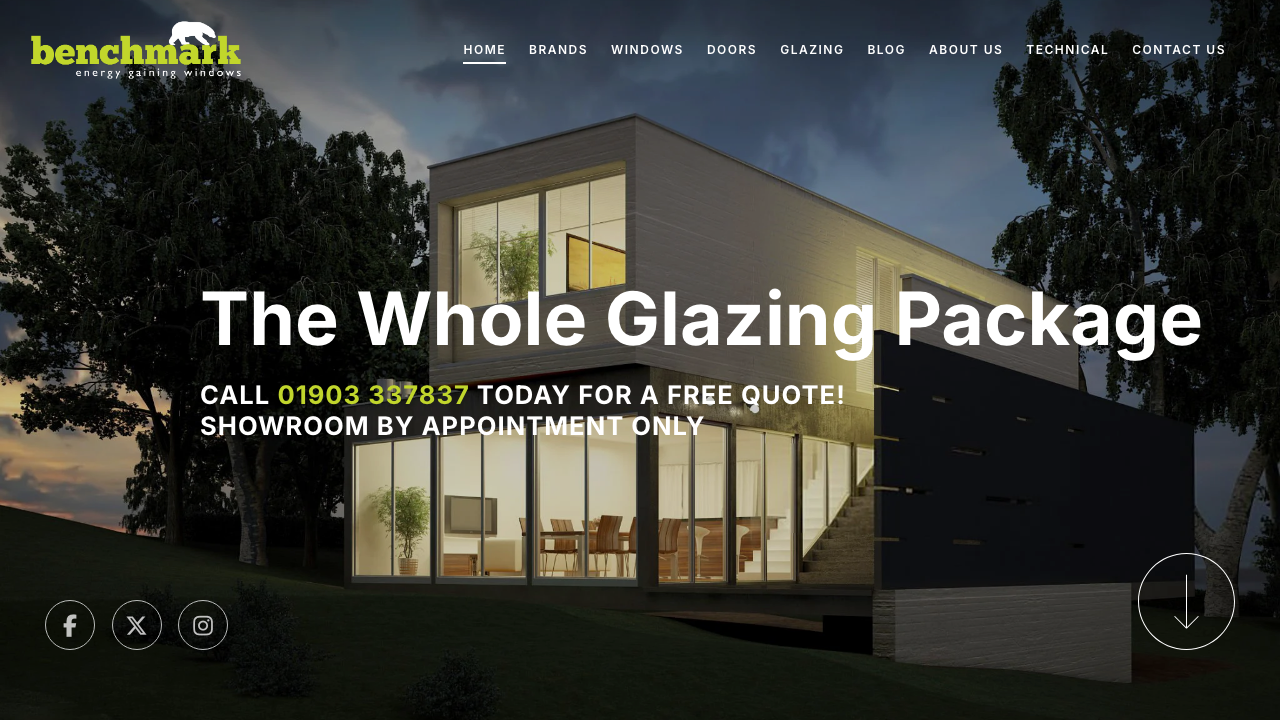 BENCHMARK WINDOWS LTD website preview