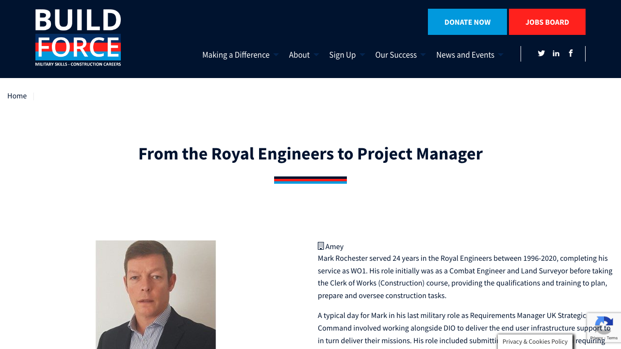 BUILDFORCE CM LTD website preview