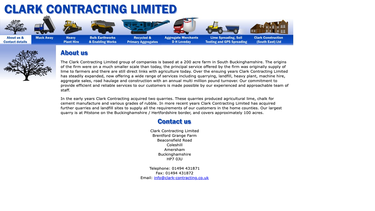 CLARK CONSTRUCTION (SOUTH EAST) LTD website preview