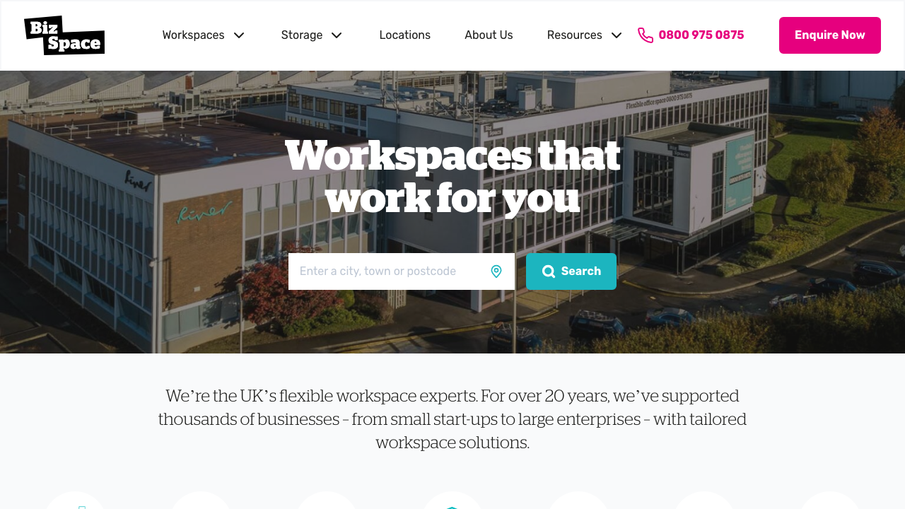 BIZPACE COMPANY LIMITED website preview