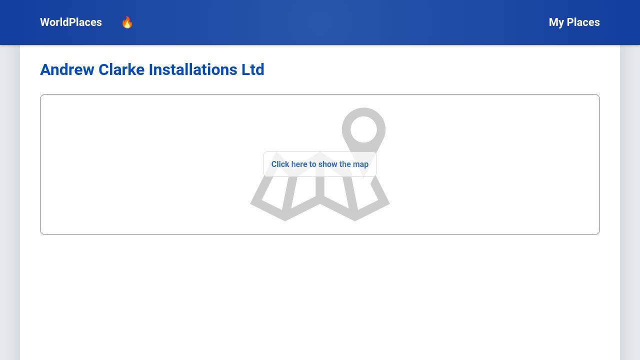 ANDREW CLARKE INSTALLATIONS LIMITED website preview