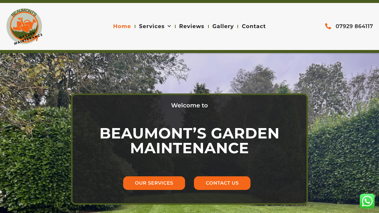 BEAUMONTS GROUNDS MAINTENANCE LIMITED website preview