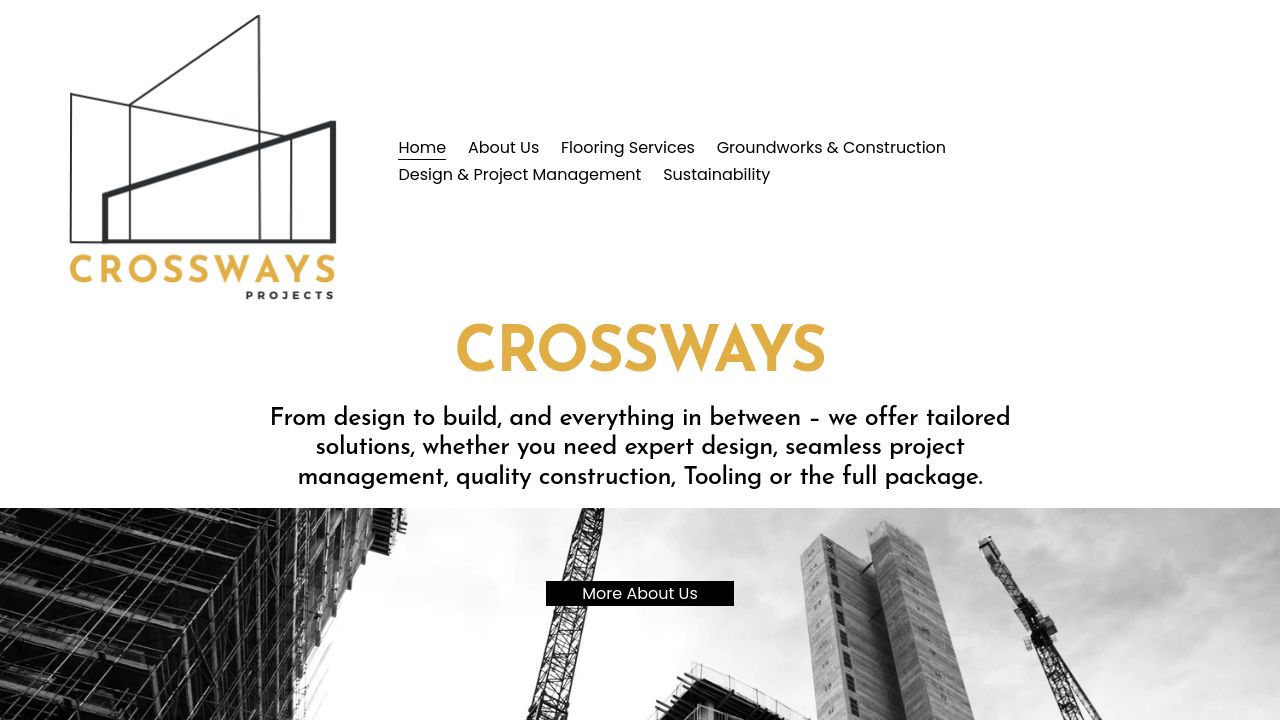 CROSSWAYS PROJECTS LIMITED website preview