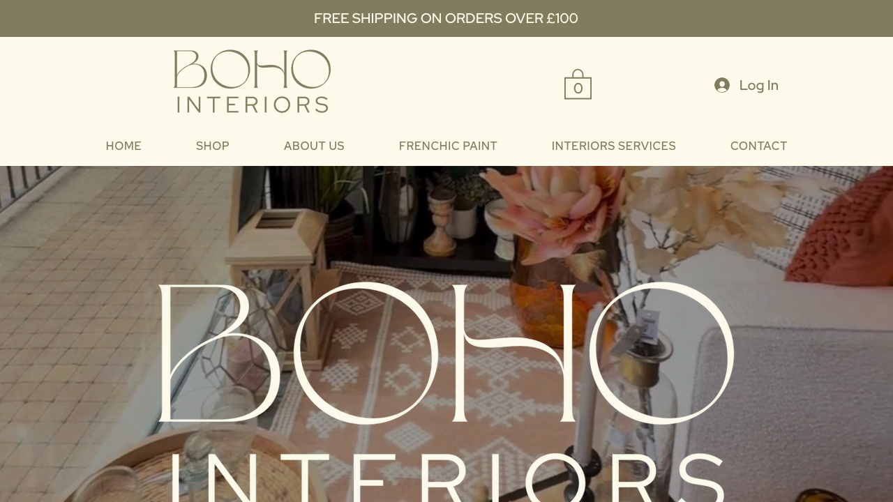 BOHO INTERIORS LIMITED website preview
