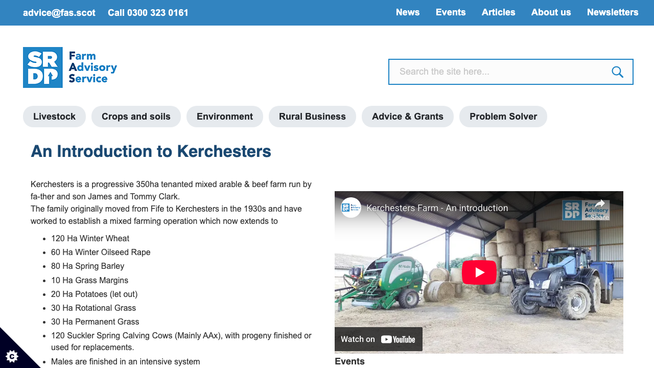 CLARK FARMING LTD website preview