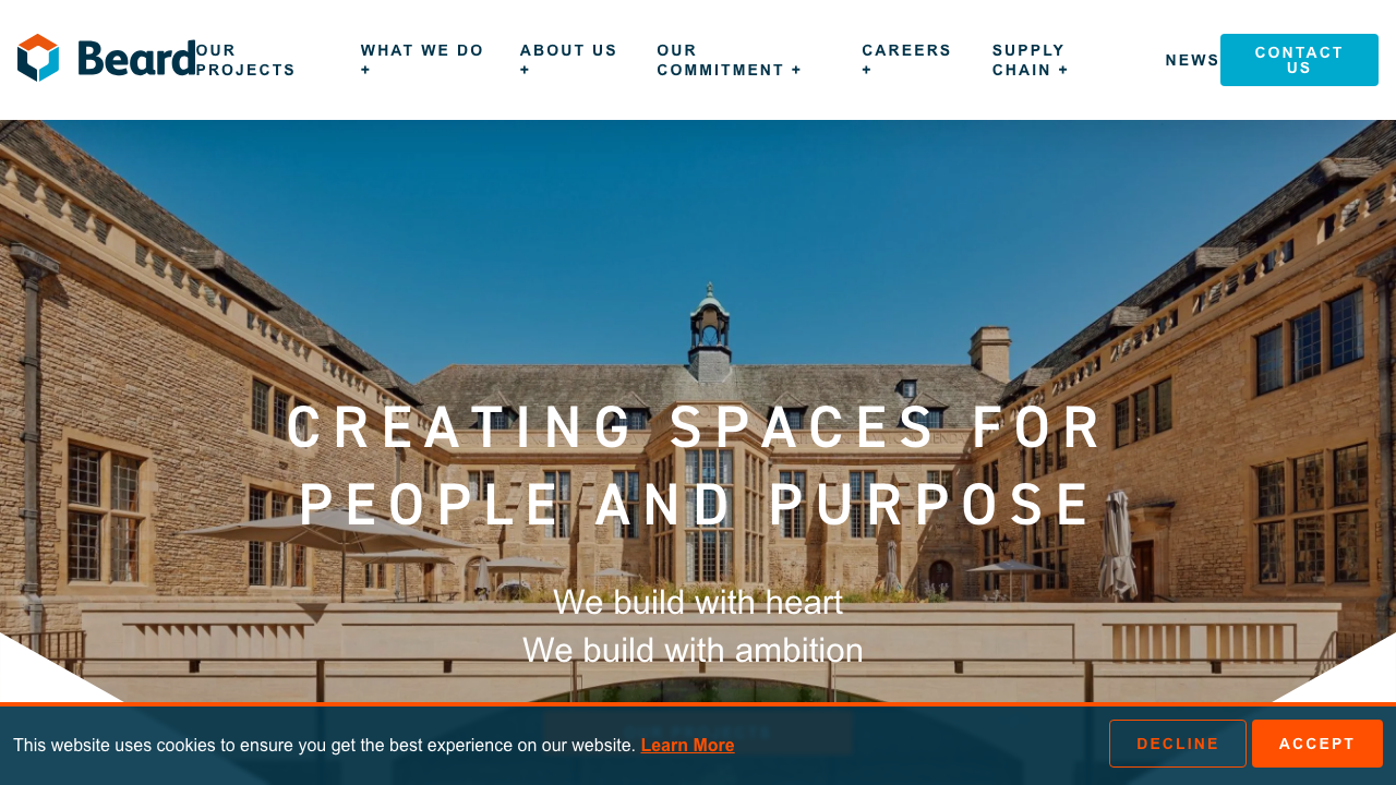 BEARD CONSTRUCTION & LANDSCAPES LTD website preview