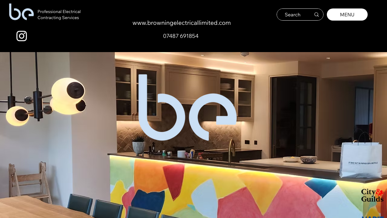BROWNING ELECTRICAL LTD website preview