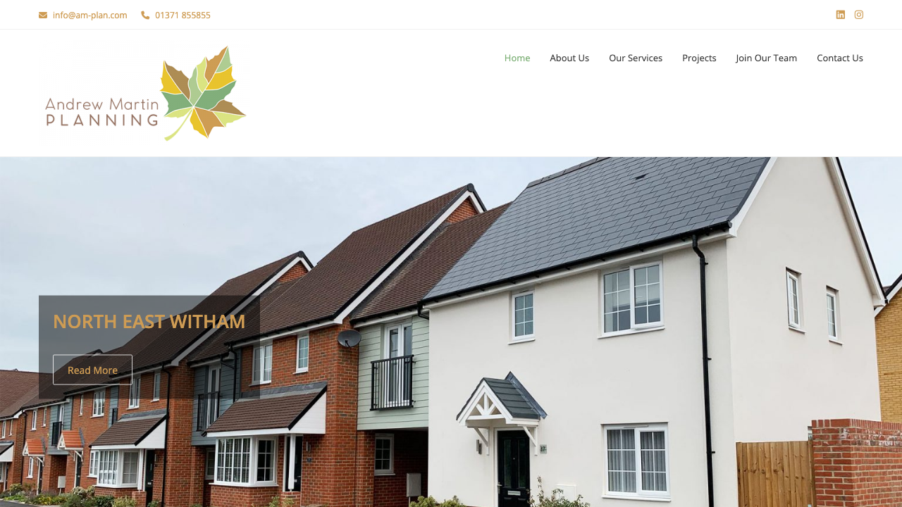 ANDREW MARTIN - PLANNING LTD website preview