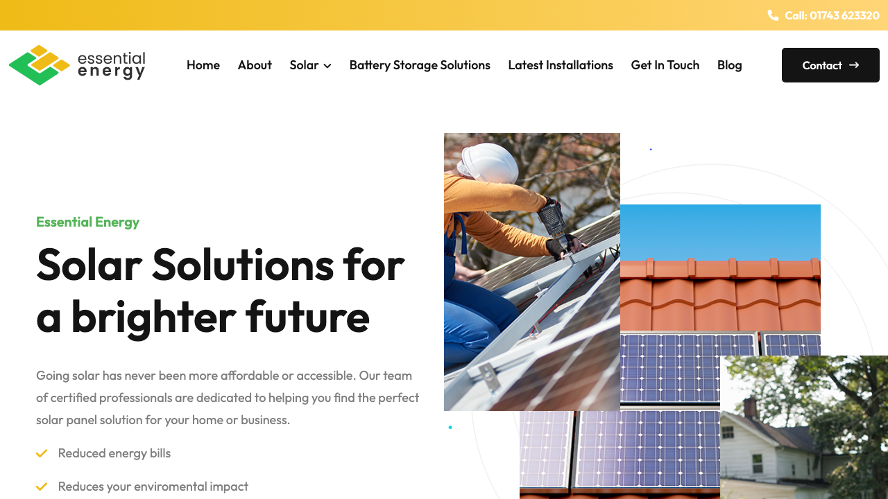 ESSENTIAL ENERGY LTD website preview
