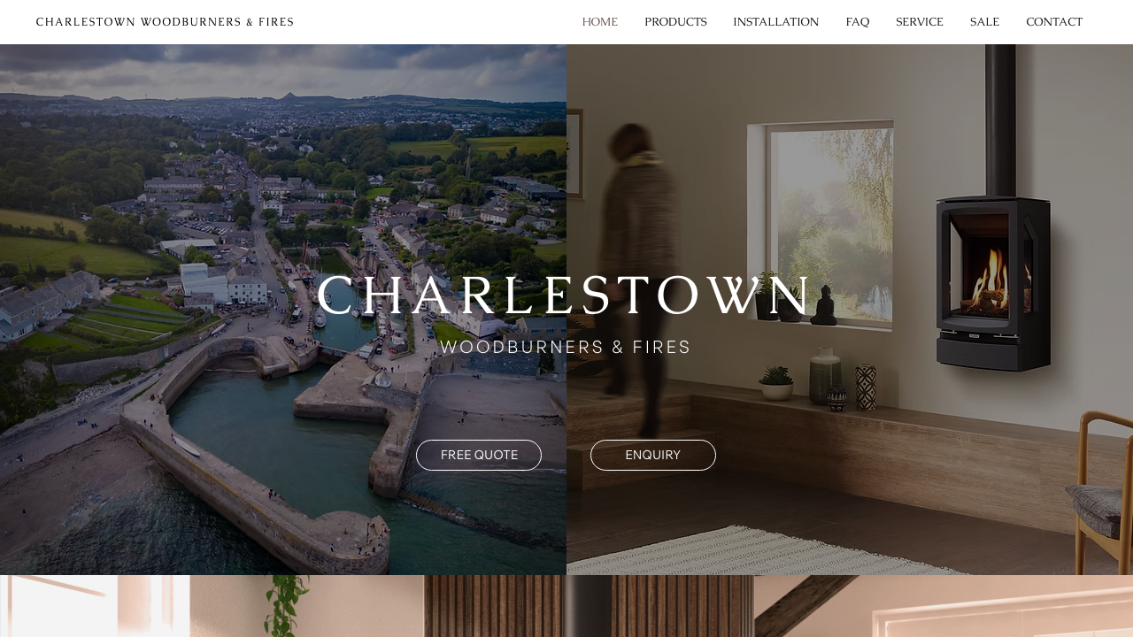 CHARLESTOWN WOODBURNERS & FIRES LIMITED website preview