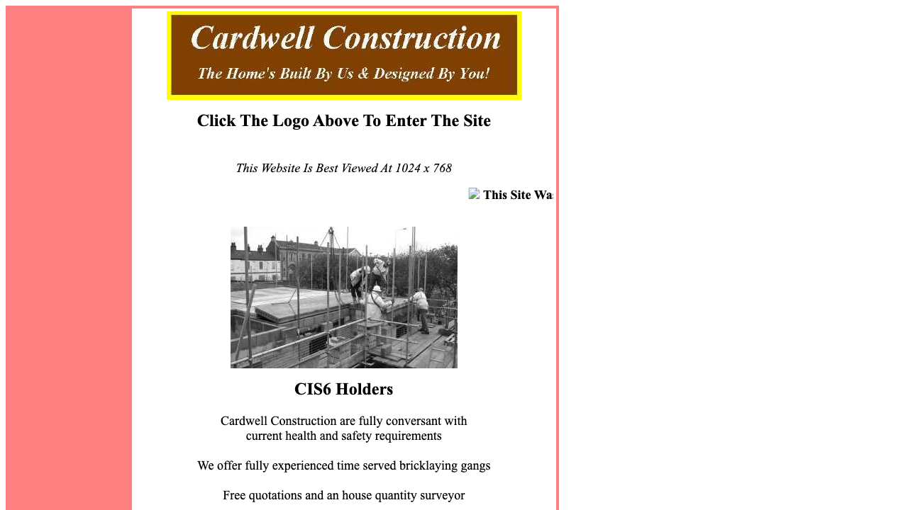 CARDWELL CONSTRUCTION LTD website preview