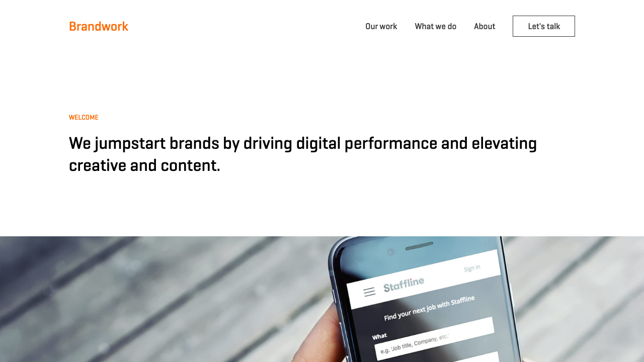 BRANDWORK STUDIO LIMITED website preview