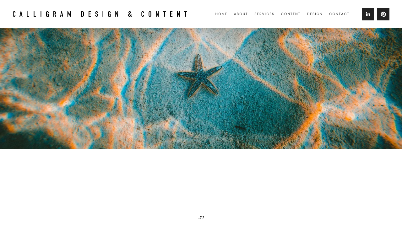 CALLIGRAM DESIGN & CONTENT LTD website preview