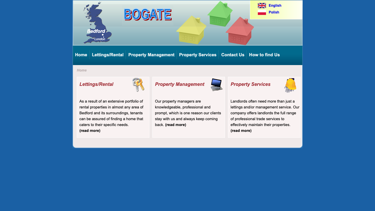 BOGACKI LIMITED website preview