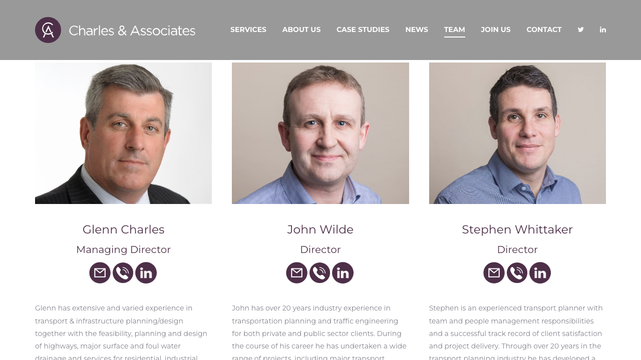 C&A CIVILS LTD website preview