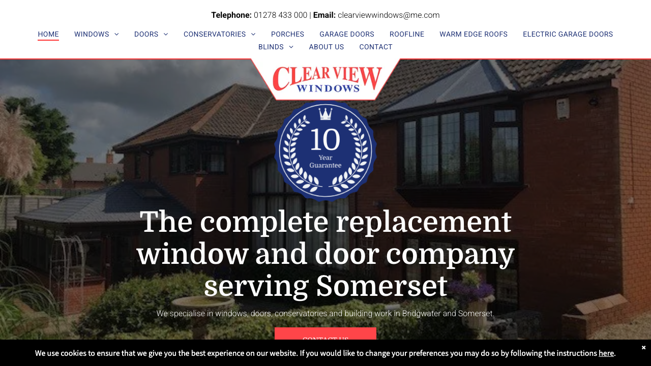 CLEARVIEW WINDOWS UK LIMITED website preview