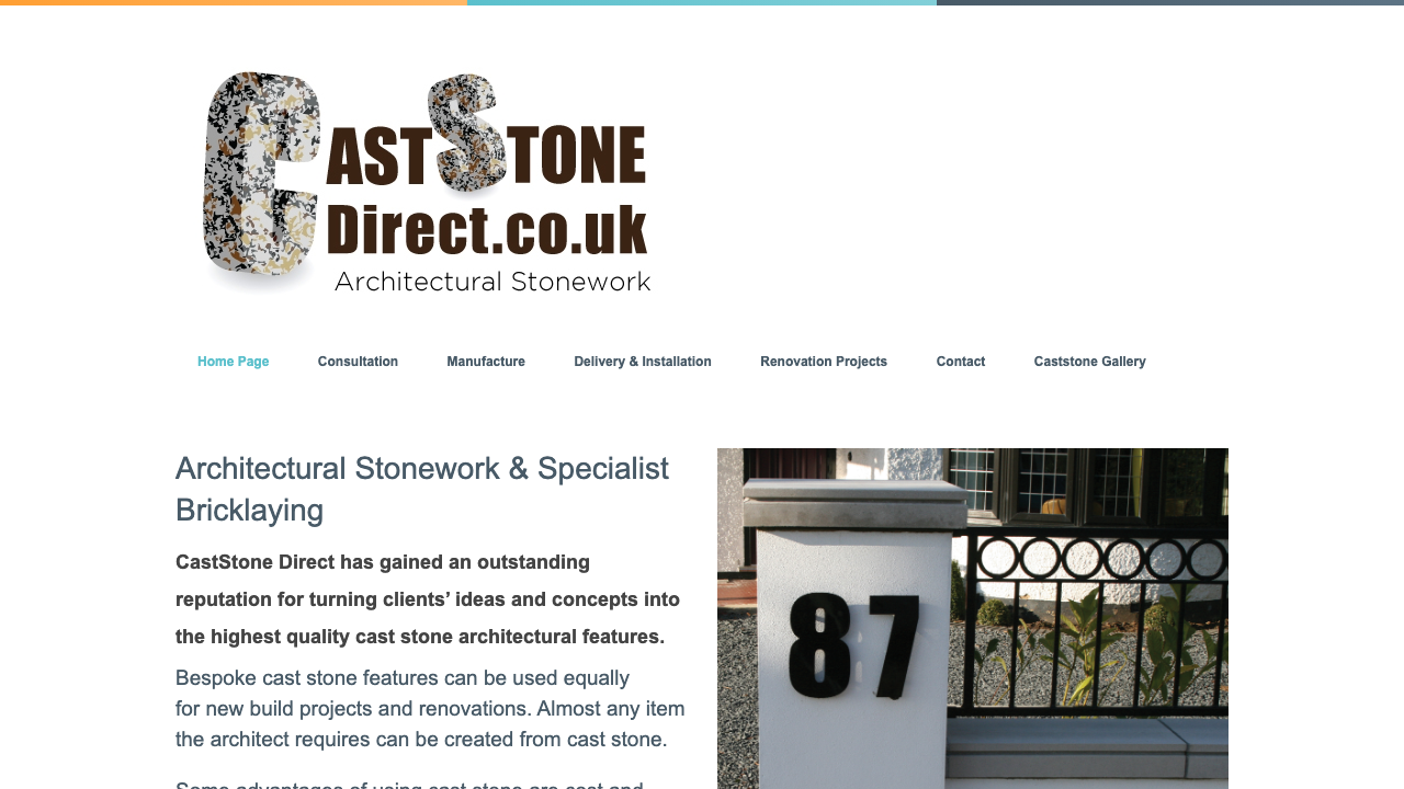 CASTSTONE DIRECT LIMITED website preview
