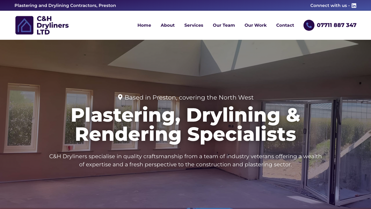 C&H DRYLINERS LTD website preview