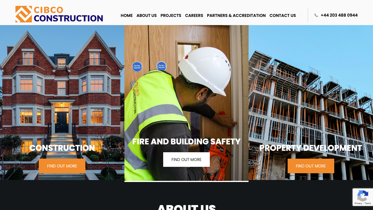 CIB CONSTRUCTION SERVICES LTD website preview