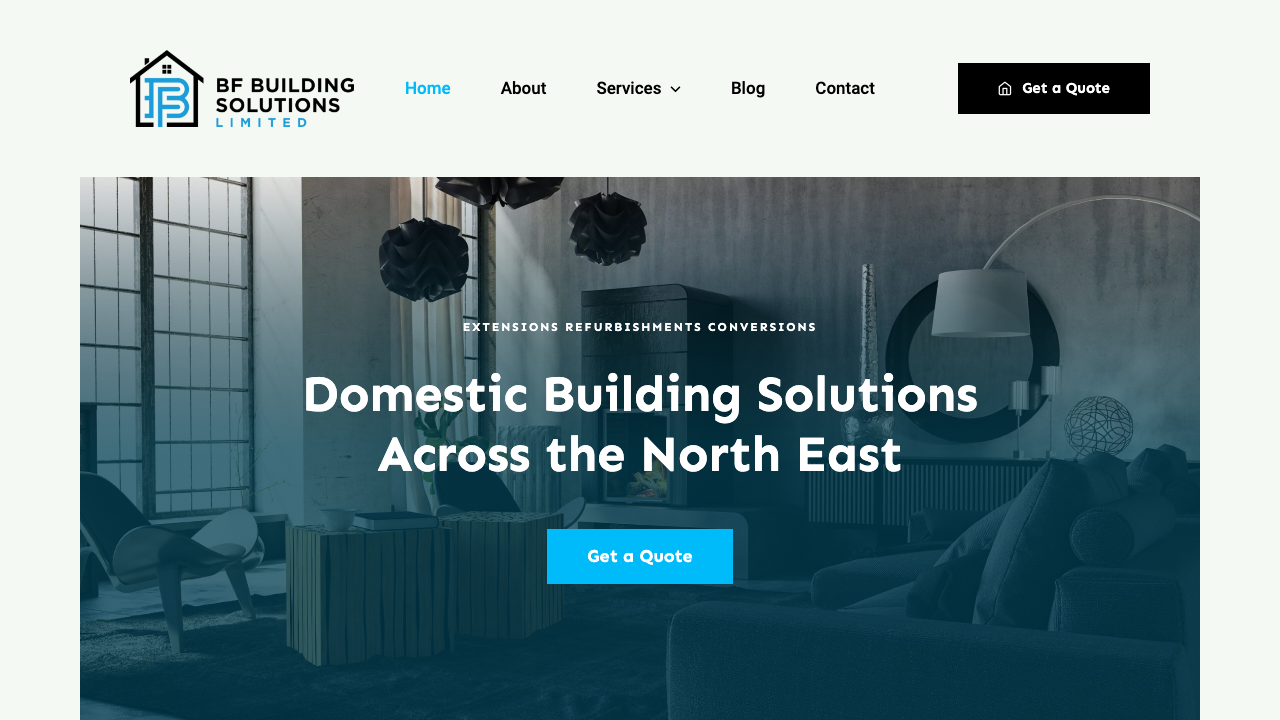 BF BUILDING SOLUTIONS LIMITED website preview