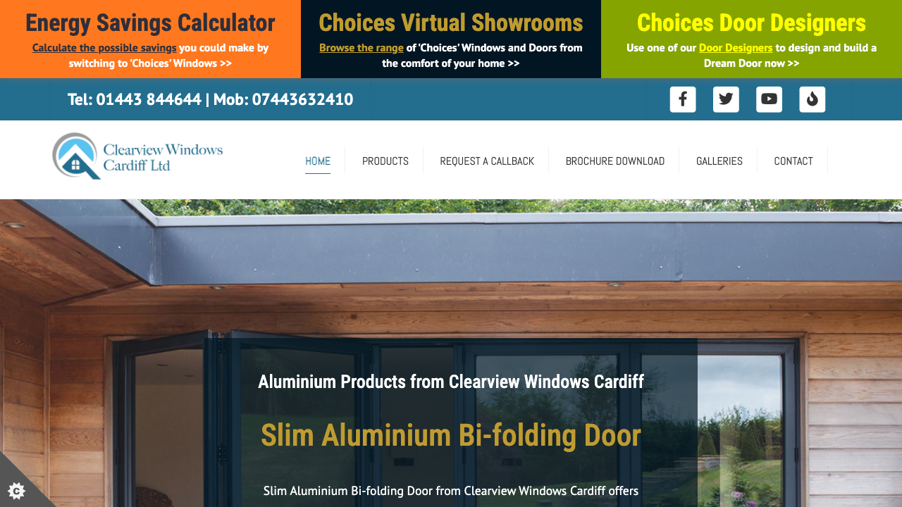 CLEARVIEW WINDOWS CARDIFF LIMITED website preview