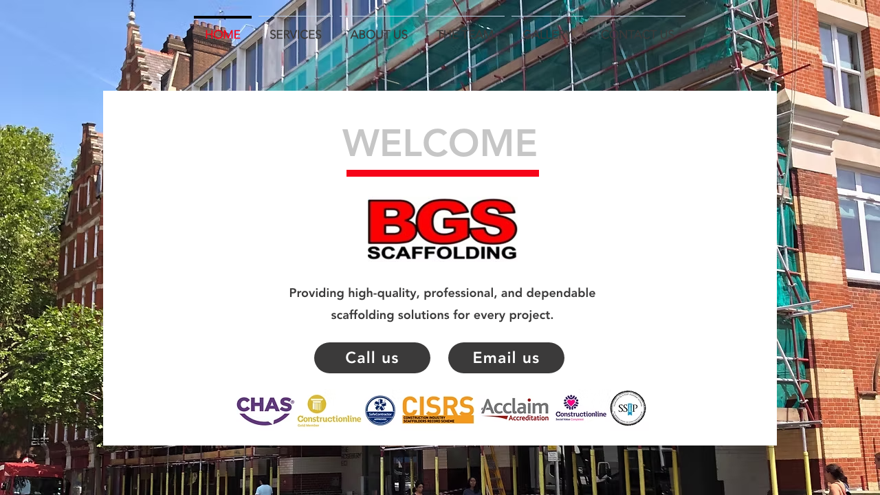 BEAU GRAY SCAFFOLDING LTD website preview