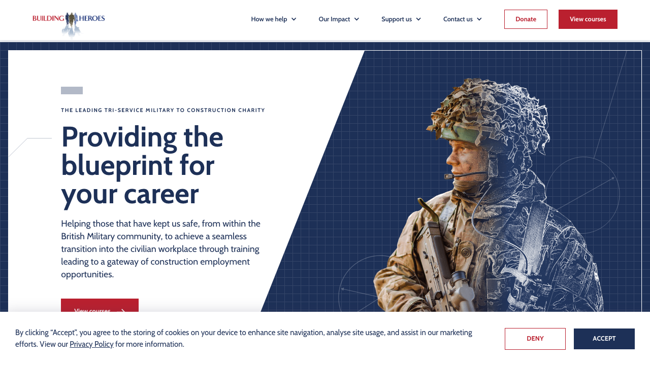 BUILDING HEROES PROPERTY SERVICES LTD website preview