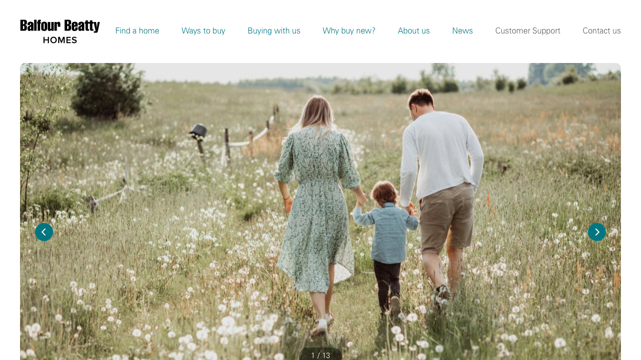 BALFOUR BEATTY HOMES LIMITED website preview