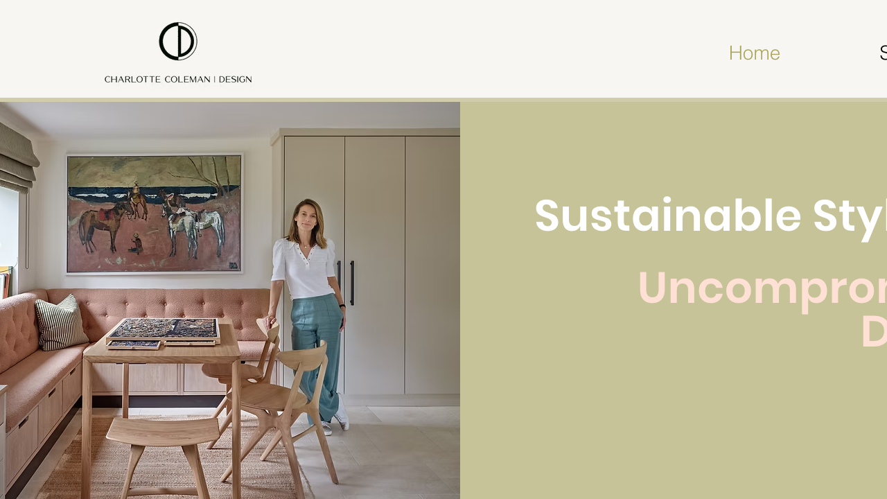 CHARLOTTE COLEMAN DESIGN LTD website preview