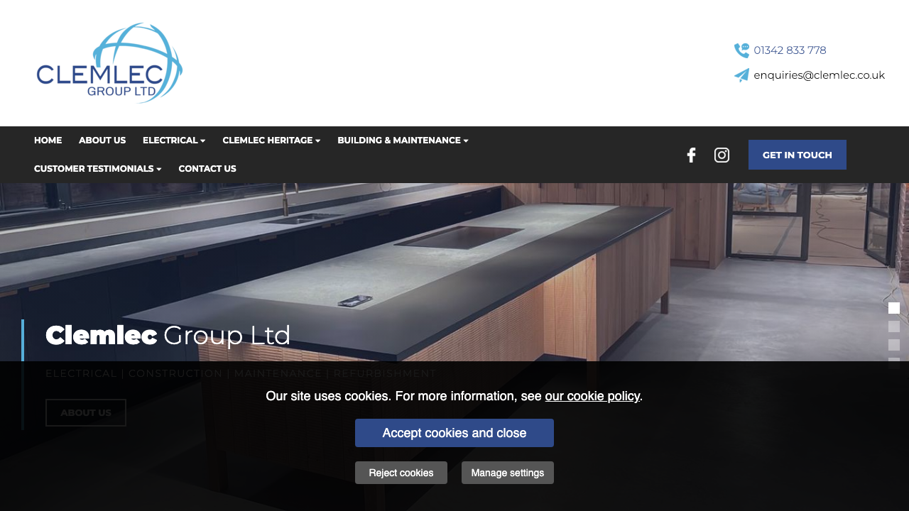 CLEMLEC HERITAGE LIMITED website preview