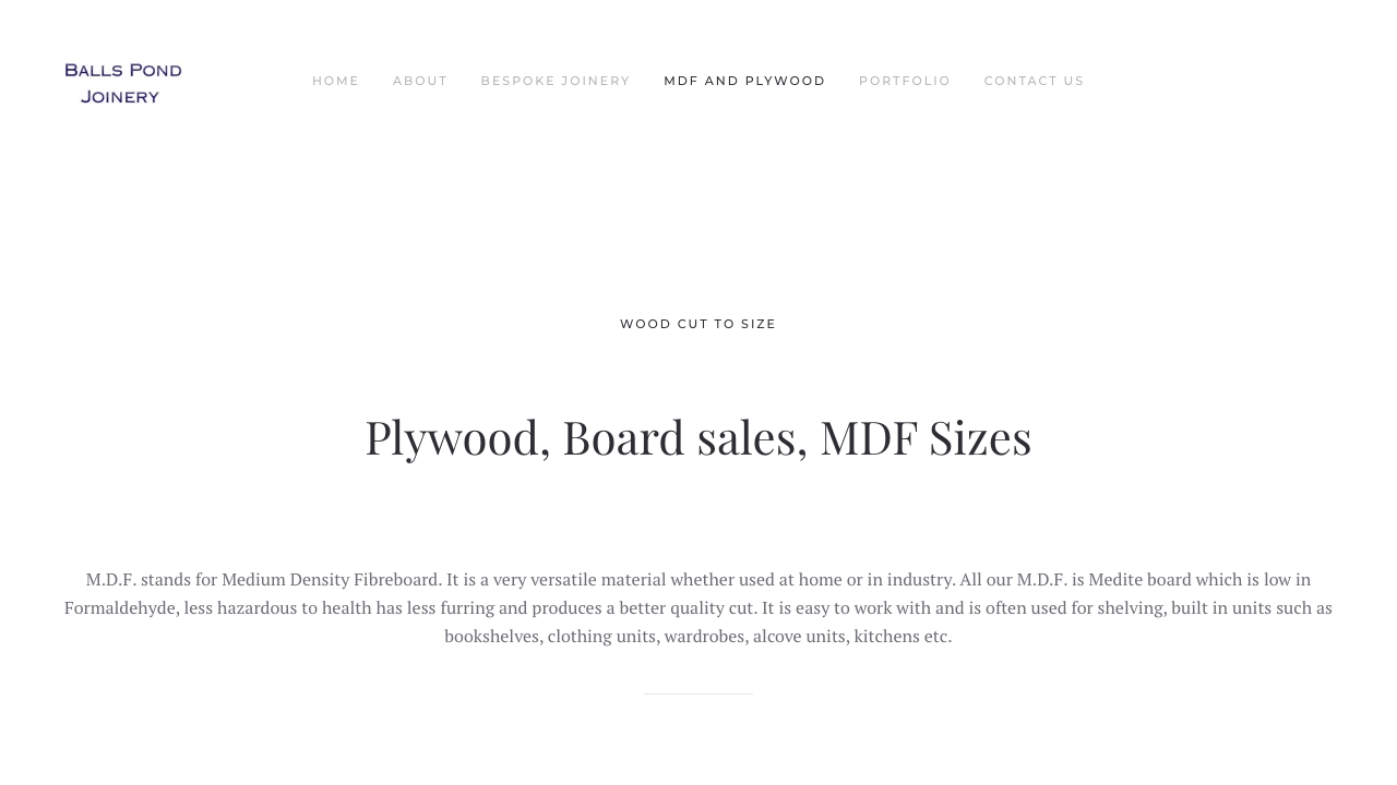 BALLS POND TIMBER JOINERY LTD website preview