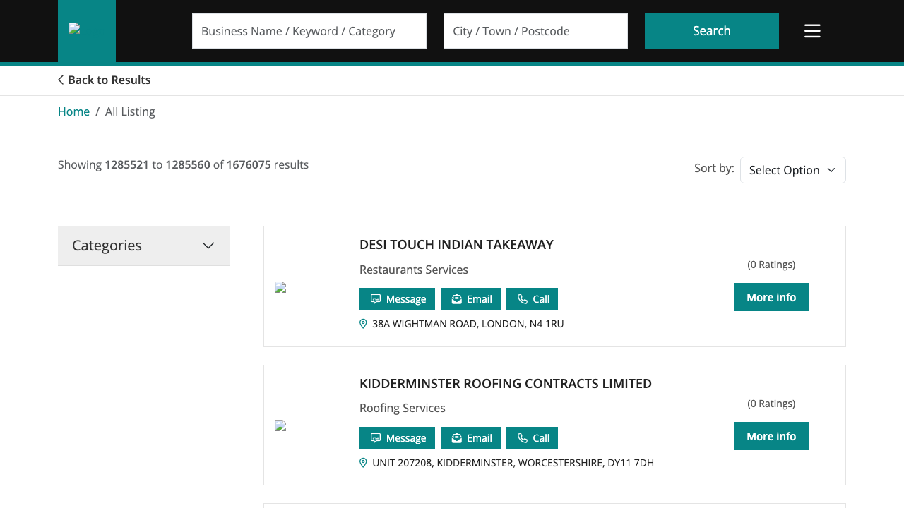 BROX CONTRACTORS LTD website preview