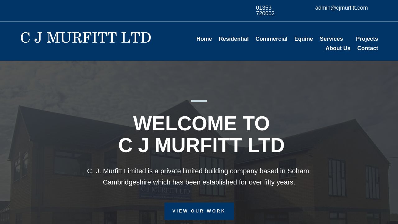 C.J. MURFITT LIMITED website preview