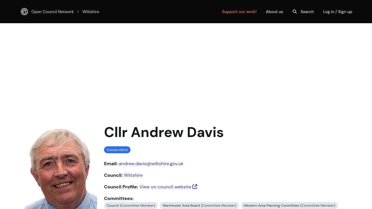 ANDREW DAVIS LIMITED website preview